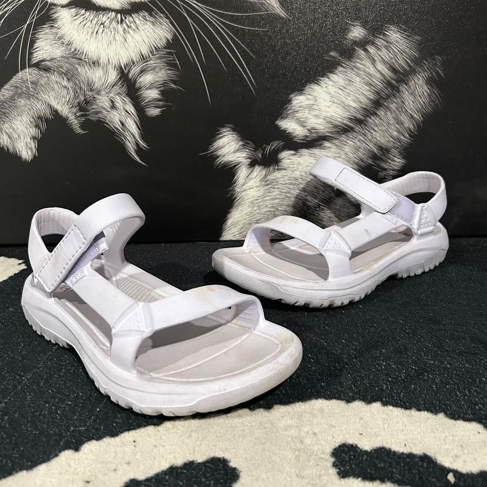 Teva Hurricane Drift T1124070 Water Slingback Sandal Women's 6 White Synthetic
